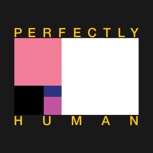 Perfectly Human - Genderfluid Pride Flag T-Shirt