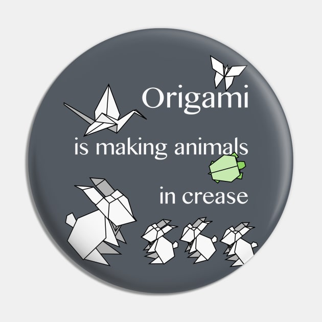 Origami Pin by haxrox