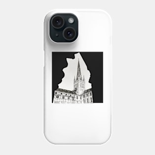 Norwich Cathedral Phone Case