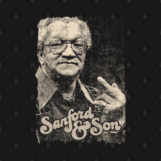 Middle finger Redd Foxx Vintage by XINNSTORE