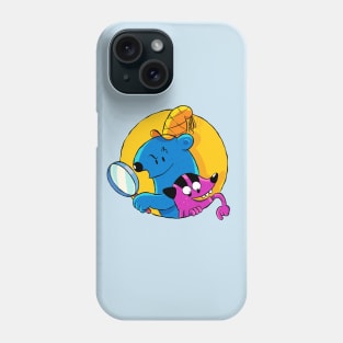 Detective Blue Bear Phone Case