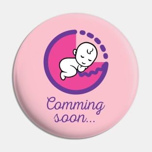 Baby coming soon Pin