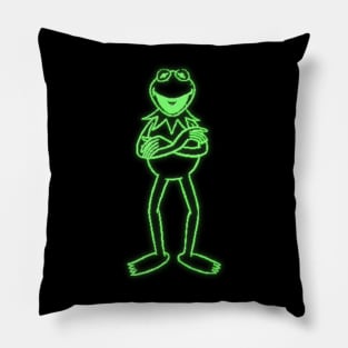 Kermit Neon Pillow