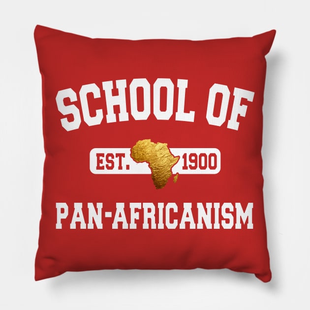 Pan African Shirt | African Clothing | Afrocentric Tee | Black History Month | Juneteenth Shirt Pillow by Panafrican Studies Group