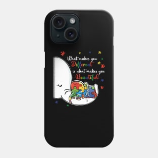 What Makes You Different autism awareness Phone Case