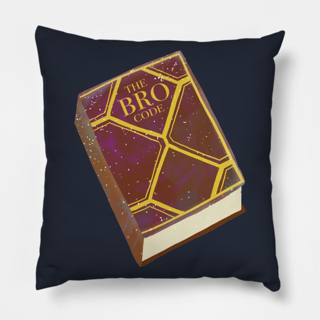 The Bro Code Pillow by Susi V