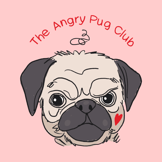 The Angry Pug Club by Denyse Mitterhofer Shop