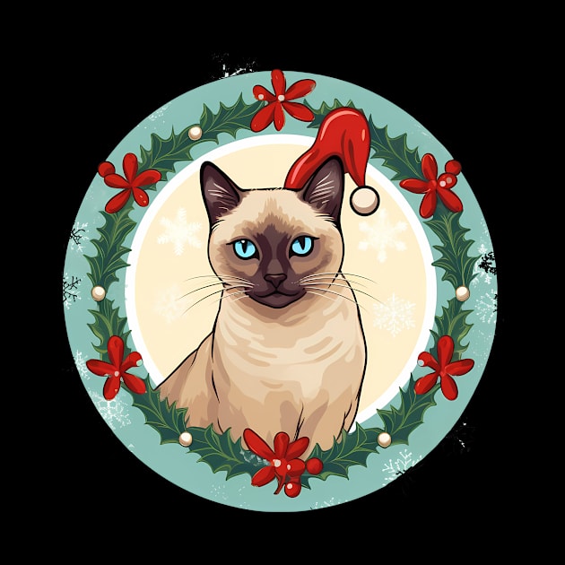 Tonkinese Cat Xmas, Love Cats by dukito