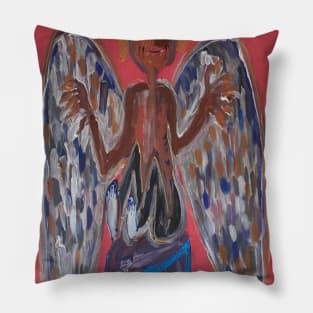 black angel Pillow