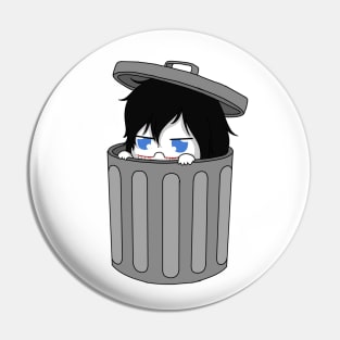 jeff the trash Pin