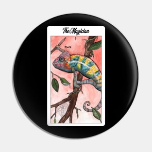 The Magician Chameleon Card Pin