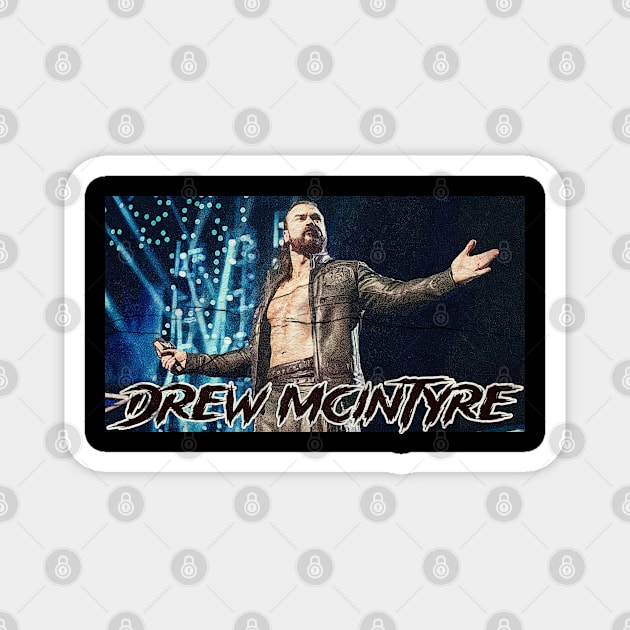 Drew Mcintyre Magnet by Kaine Ability