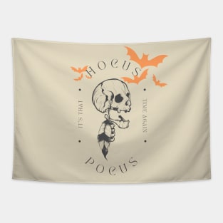 Hocus Pocus Theirs Bats Tapestry