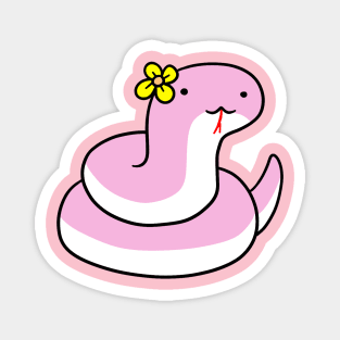 Flower Snake Magnet