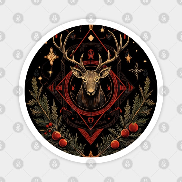 Dark Christmas Magnet by DarkSideRunners