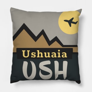 USH USUAIA airport code Pillow