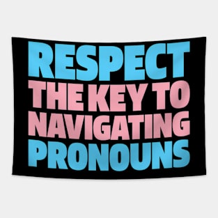 Pronouns Trans Pride Equality Nouns Queer Nonbinary Tapestry