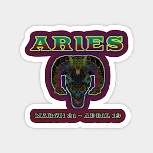 Aries 1b Maroon Magnet