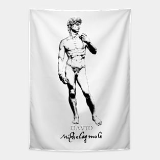 David-Michelangelo-Italian-Sculpture Tapestry