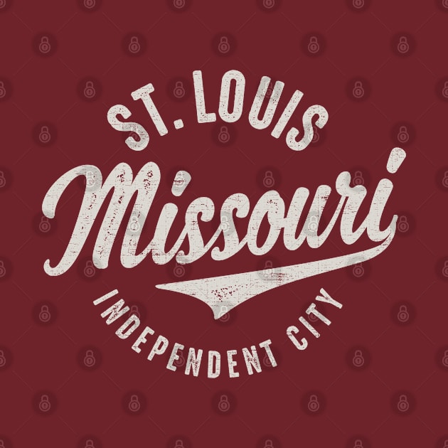 St Louis Missouri Independent City by Designkix