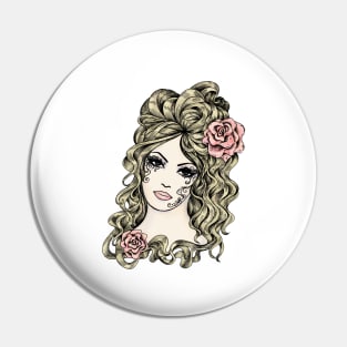 Roses beauty Pin