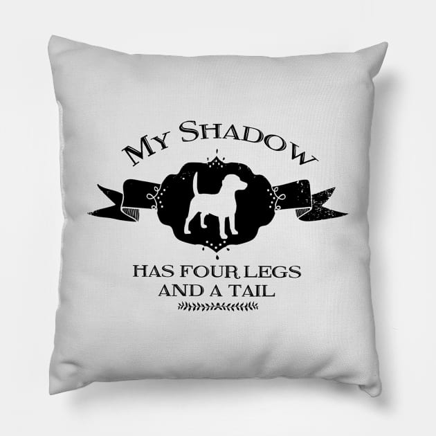 My Beagle Shadow Pillow by You Had Me At Woof