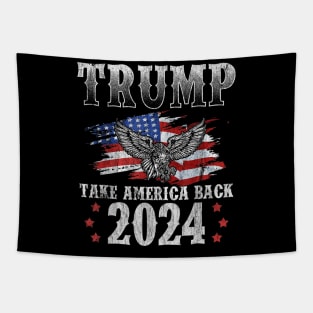 Trump Take America Back 2024 Tapestry