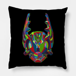 Gatack colorful attack Pillow