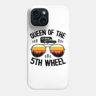 Queen Of The 5th Wheel Funny Camping Phone Case