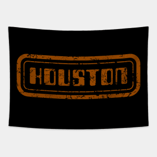 Rollerball – Houston Logo (weathered and worn) Tapestry