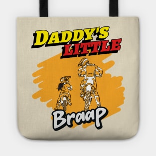 Daddy's Little Braap Girl Tote