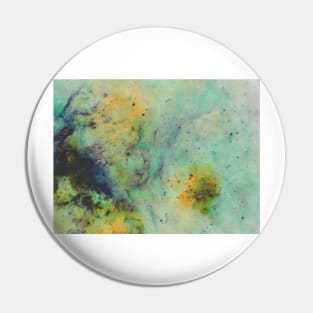 Green & Yellow Marble Texture Pin