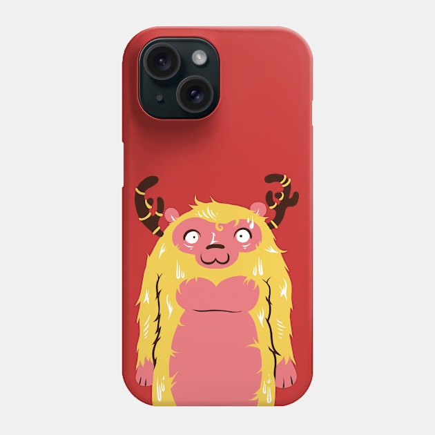 Smiling Monster Phone Case by Mako Design 