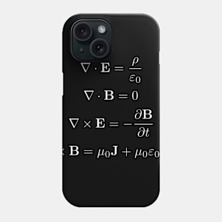 Maxwell's equation Phone Case