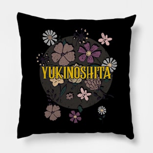 Aesthetic Proud Name Yukinoshita Flowers Anime Retro Styles Pillow