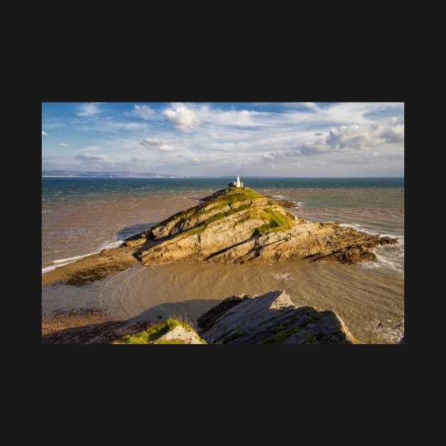 Mumbles Lighthouse, Wales by dasantillo