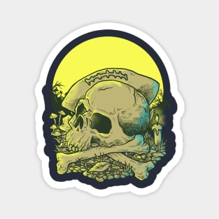 Skull Cross Magnet