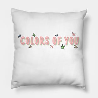 colors of you - leaves Pillow