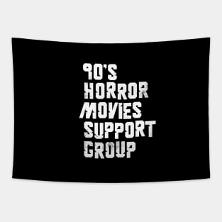 90s Horror Movies Support Group Tapestry