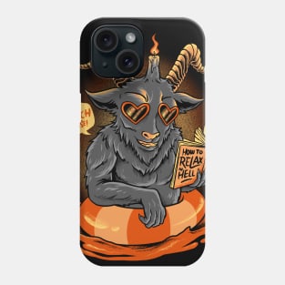 relax time of evil Phone Case