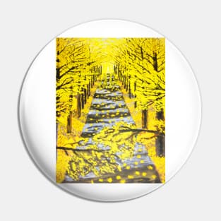 Golden alley Pin