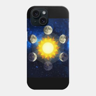 Sun & Moons Metatron Phone Case