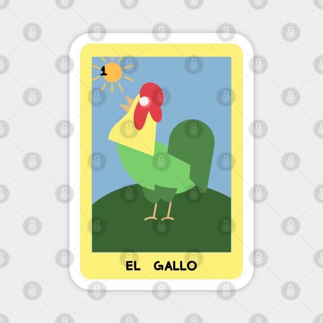 El gallo Magnet by ximz