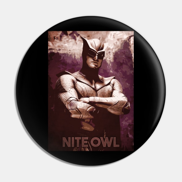 Nite owl Pin by Durro