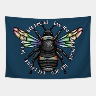 Bee You. Bee Proud Tapestry