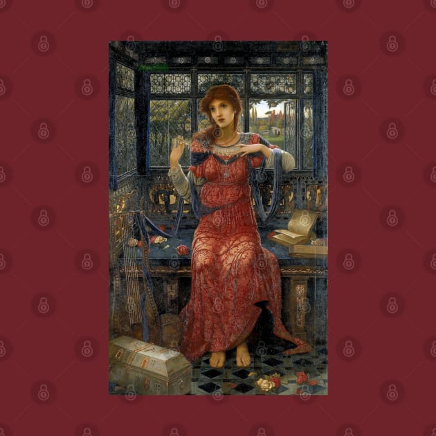 Oh Swallow, Swallow - John Melhuish Strudwick by forgottenbeauty