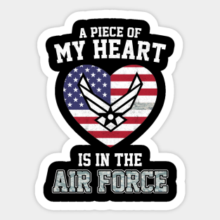 Download Air Force Girlfriend Stickers Teepublic