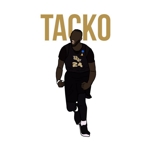 Tacko Fall - NCAA College Basketball UCF - Nba - T-Shirt | TeePublic