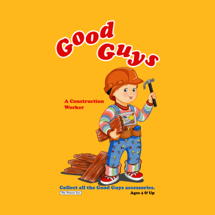 Good Guys - Construction Worker - Child's Play - Chucky T-Shirt