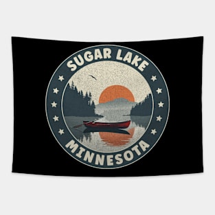 Sugar Lake Minnesota Sunset Tapestry